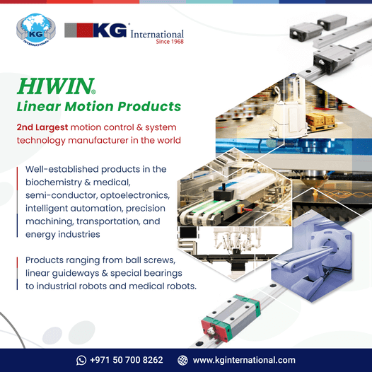 HIWIN Liner Motion Products  – Social Media