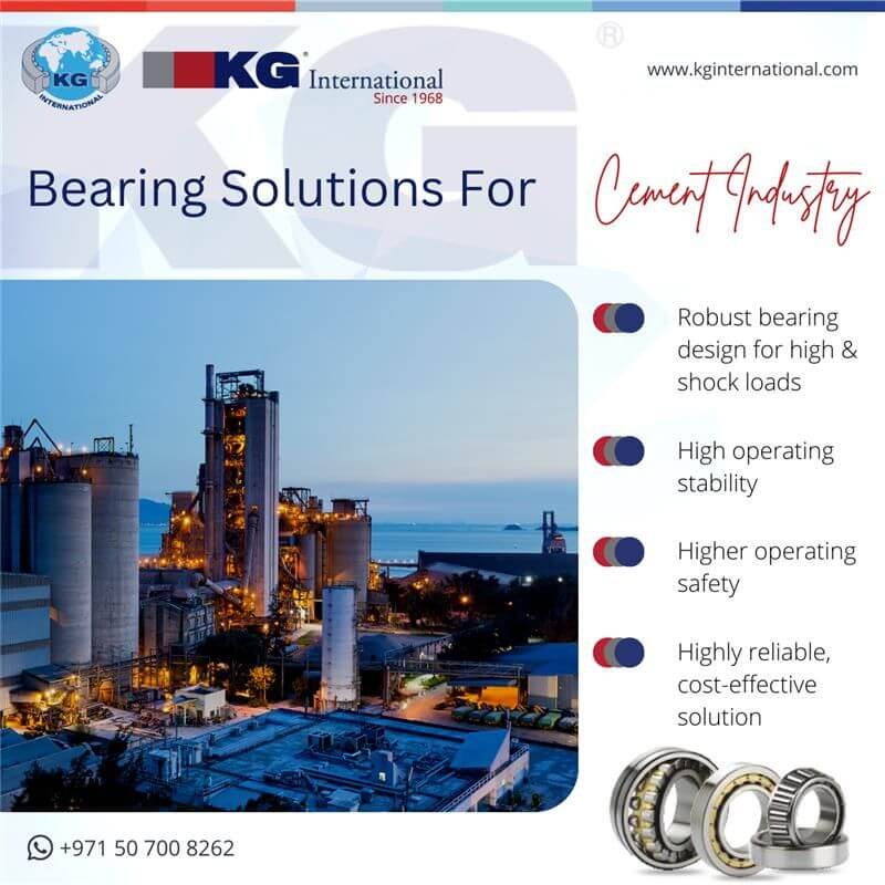 Bearing Solutions For Cement Industry – Social Media