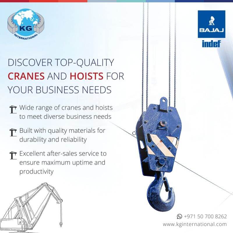 Top Quality Cranes And Hoists – Social Media