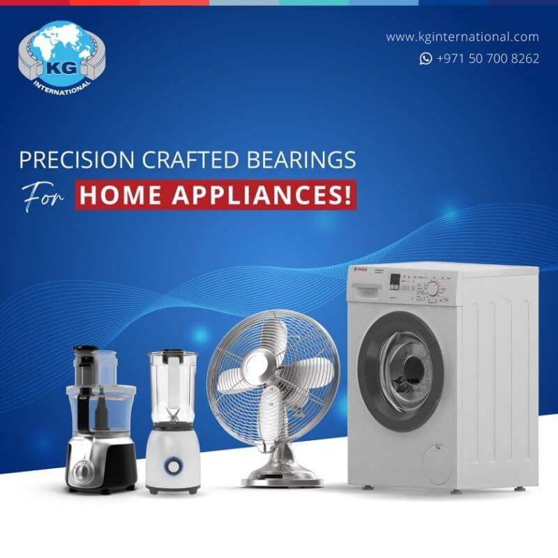 Precision Crafted Bearing For Home Appliances – Social Media