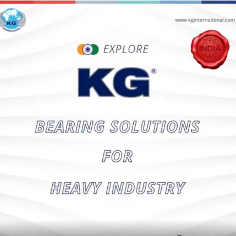 KG Bearing Solutions For Heavy Industry – Social Media