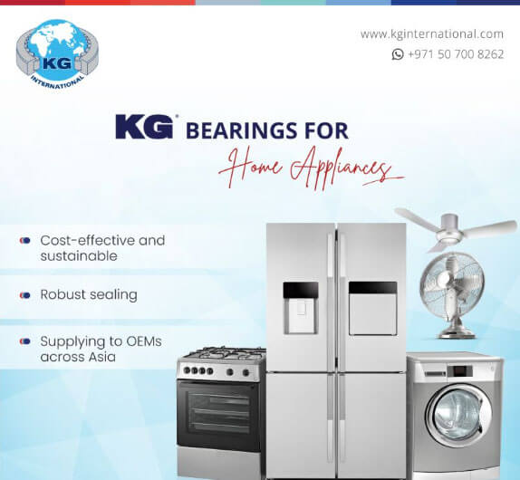 KG Bearings For Home Appliances – Social Media