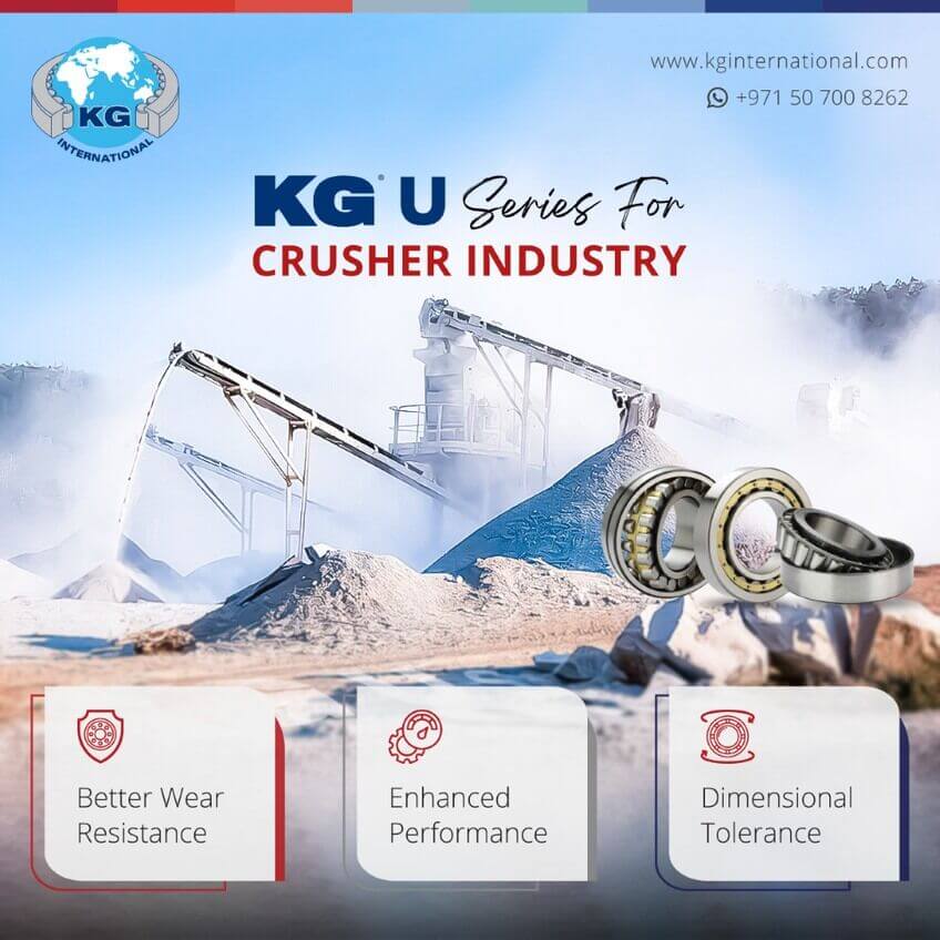 KG U Series For Crusher Industry  –  Social Media