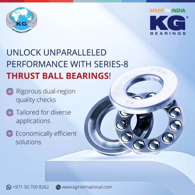 Unlock Unparalleled Performance With Series 8 Thrust Ball Bearings    –   Social Media