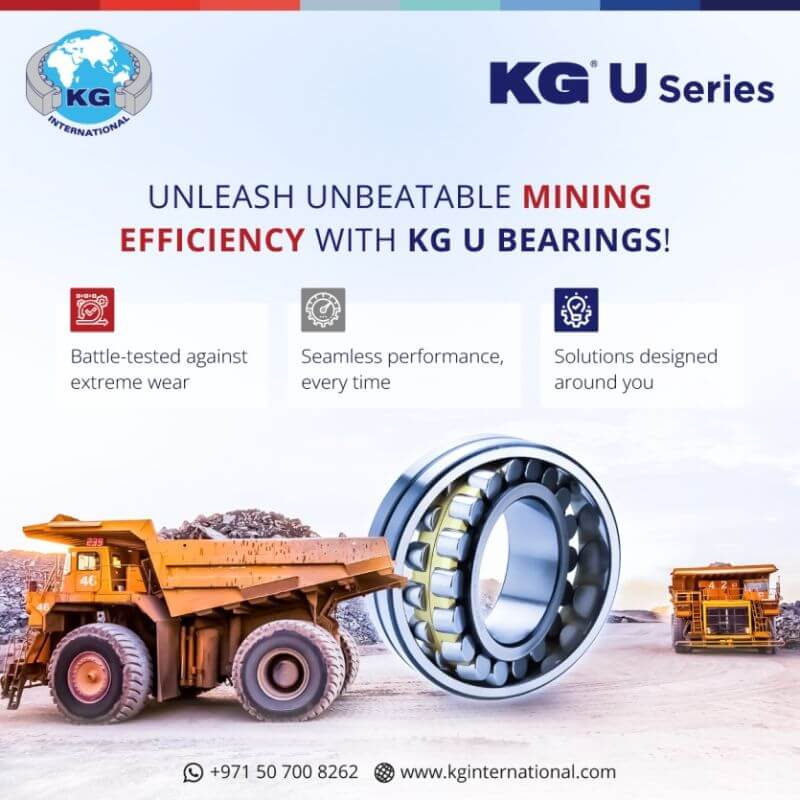 Unleash Unbeatable Mining Efficiency With KG U bearings  –   Social Media