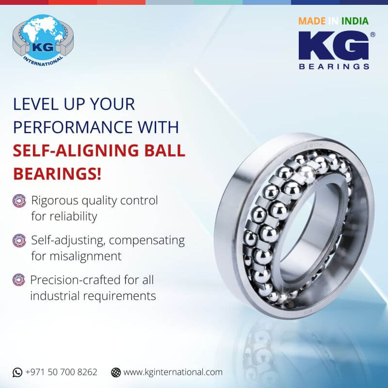 Level Up Your Performance With Self-Aligning Ball Bearings-   Social Media