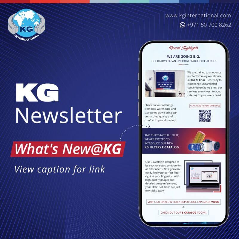 KG Newsletter What’S New@KG – Check out our newsletter   –   Social Media