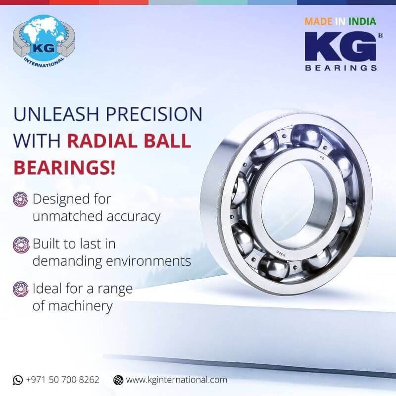 Unleash Precision With Radial Ball Bearings   –   Social Media
