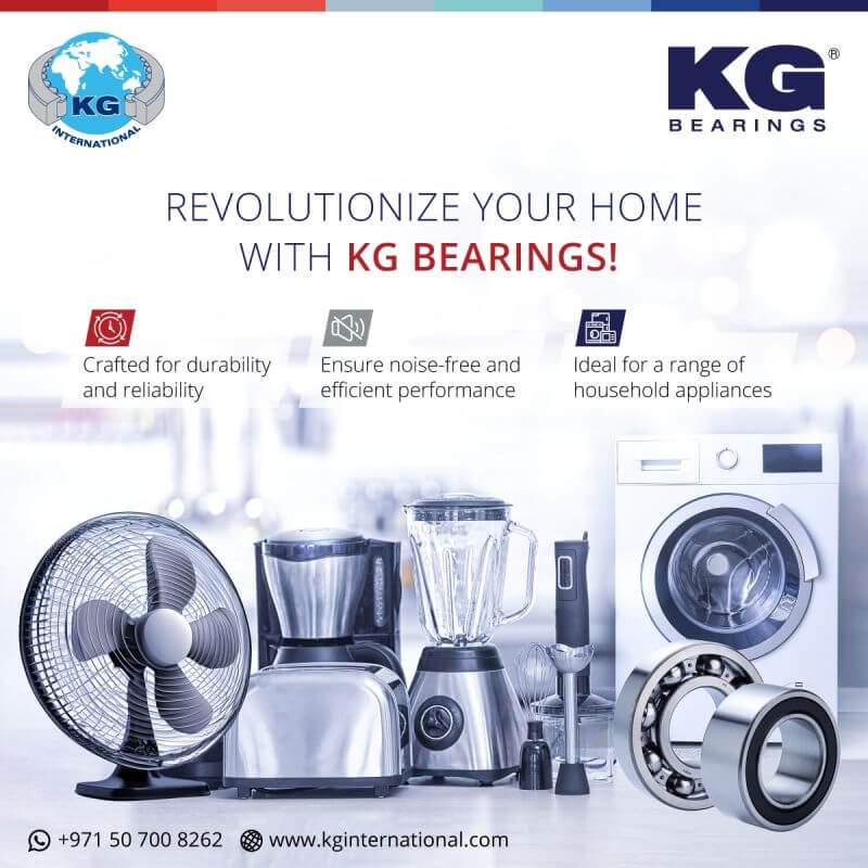 Revolutionize Your Home With KG Bearings   –   Social Media