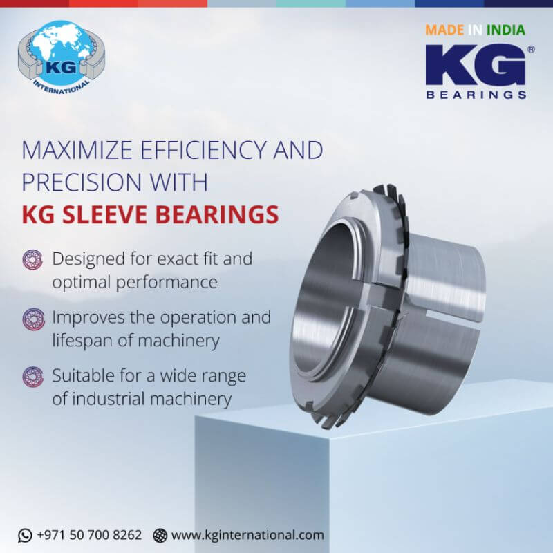 Maximize Efficiency And Precision With KG Sleeve Bearings   –   Social Media
