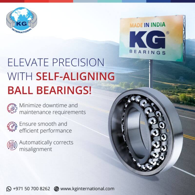 Elevate Precision With Self Aligning Ball bearings  –   Social Media