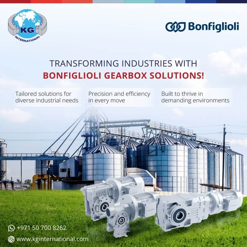 Transforming Industries With Bonfiglioli Gearbox Solutions   –   Social Media