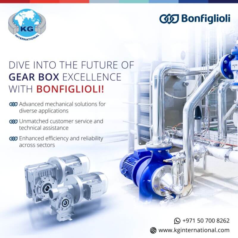 Dive Into The Future Of Gear Box Excellence With Bonfiglioli, Advance Mechanical Solution    –   Social Media