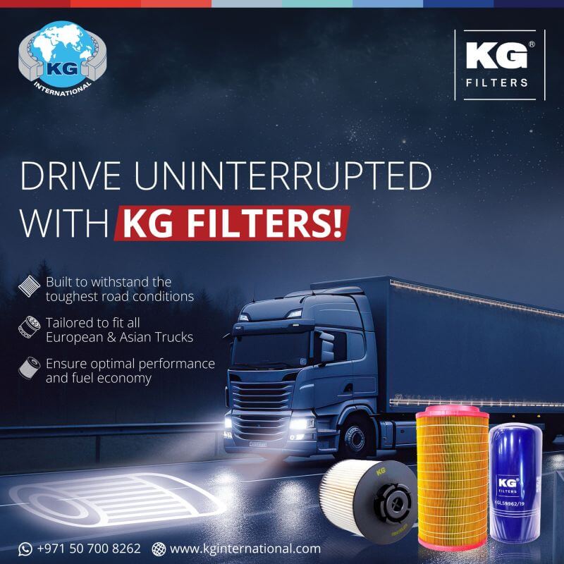 Drive Uninterrupted With KG Filters   –   Social Media