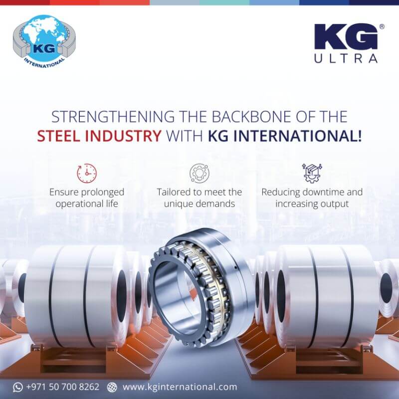Strengthening The Backbone of Steel Industry With KG International  –   Social Media