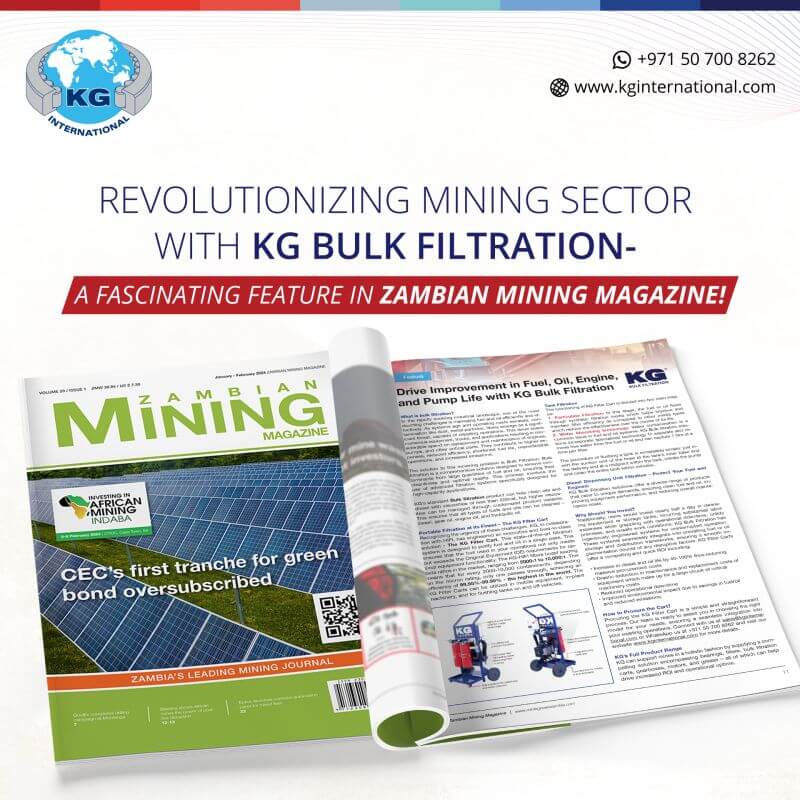 Revolutionize Mining Sector KG Bulk Filtration   –   Social Media