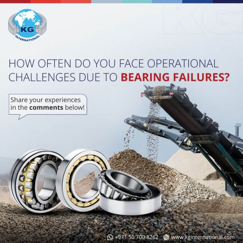 How Often Do You Face Operational Challenges Due To Bearing Failures – Social Media
